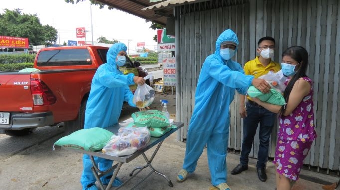 Aide humanitaire pour des travailleurs migrants à Ho Chi Minh-Ville
